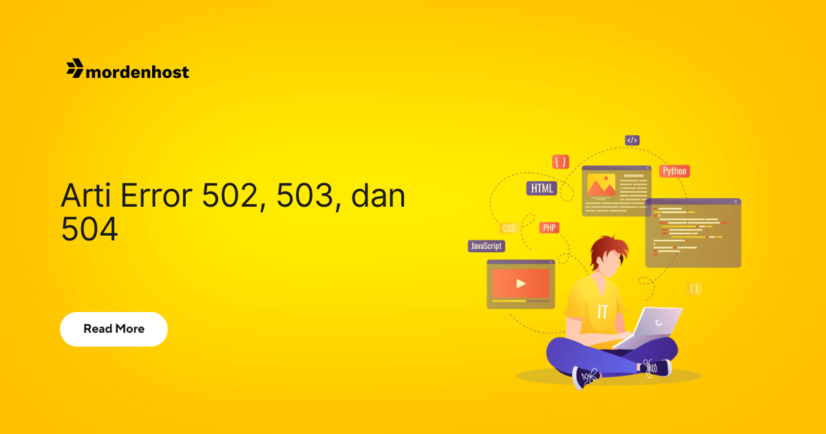 Arti Error 502, 503, dan 504 di Website
